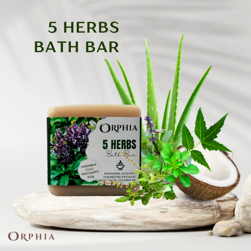 5 HERBS BATH BAR