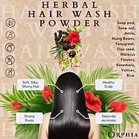 Herbal Hair Wash Powder Herbal Hair Wash Powder