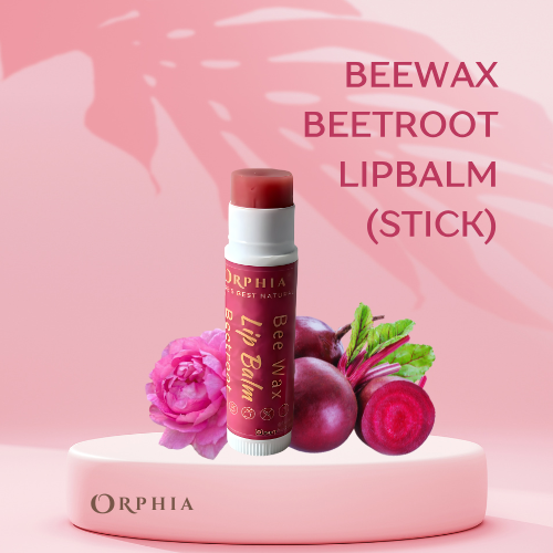 STICK - BEEWAX BEETROOT LIPBALM
